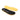 Black and yellow boot insoles with textured cushioning