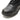 Black tactical boot toe and lace-up top, with thick rubber outsole