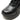 Black leather tactical boot toe and lace area, smooth upper with stitched edges
