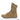Coyote brown ankle training boot with lace-up closure and side strap tab