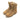 Coyote suede waterproof insulated boots with padded collar and lace-up front.