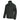 Dark green fleece jacket with stand collar, full-zip front and zip pockets