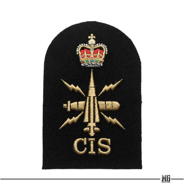British Royal Navy Chief Petty Officer Communication Information Qualification Badge Large (7103027413176)