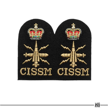 British Royal Navy Chief Petty Officer Communication Information Submarine Qualification Badge Small Pair (7103027511480)