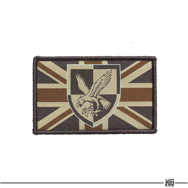 UK Union Jack 16 Air Assault Brigade Flag Patch Hook & Loop (7103028592824)