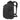 25L tactical backpack in black with MOLLE webbing and padded shoulder harness