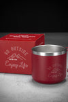 Captain Stag Monte Stainless Mug Red / 350ml (7103050612920)