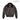 Men's G-1 leather jacket with shearling collar, zip-front, and two chest pockets