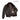 Men's G-1 leather jacket with shearling collar, zip-front, and side pocket detailing