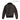 Men's G-1 leather jacket back view with shearling-lined collar and ribbed cuffs
