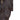 Dark brown leather jacket sleeve with snap pocket and ribbed cuff