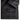 Black leather peacoat close-up with stitched hem and metal belt buckle detail
