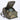Camo travel bag with shoulder strap, open top, and internal organizer pouch