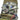 Multicam EDC organizer panel with multiple zip pockets and elastic tool loops