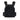 Black plate carrier with padded shoulder straps, front panel grid, and side attachment pouches