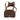 Coyote brown chest pack with mesh shoulder harness and front panel pouches