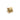 Gold metal star ranking cap badge with textured rays and circular center