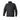Dark grey fleece jacket with full zip front and stand collar, zip pockets