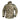 Camouflage fleece jacket with hood, full-zip front and zip side pockets
