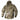 Camouflage heavy fleece jacket, full-zip front, adjustable hood, sleeve zip pockets
