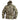 Camo heavy fleece jacket, full-zip front, adjustable hood, chest and sleeve pockets