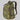 25L tactical backpack in green camouflage with side straps and padded shoulder webbing