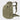 Olive tactical backpack with side webbing, MOLLE straps, and carry handle loop