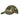 Multicolor camouflage baseball cap with stitched front panel, logo patch, and curved brim