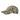 Camouflage winter cap with short brim and rectangular side patch