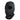 Black balaclava with oval face opening and smooth seam lines.