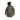 Camouflage ripstop parka with hood, front zip, and flap pockets, long sleeves