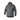 Dark gray hooded windshirt with full front zipper and elastic cuffs
