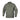 Light olive insulated jacket with full-zip front, stand collar, and chest zip