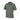 Foliage green polo shirt with short sleeves, button placket, and pointed collar