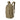 Nylon backpack in khaki from the back with padded shoulder straps