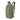 Nylon backpack in sage green from the back with padded shoulder straps
