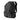 20L tactical backpack, black fabric, front MOLLE panel and zip pocket, padded back straps