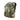 20L tactical backpack in green camo fabric, front MOLLE webbing and padded back panel