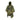 Hooded poncho with drawcord hem, front panel and chest pocket, woodland camo