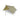 Camouflage shelter cape with slanted panel and triangular side panel, green-brown