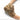 Tan tactical gloves with knuckle padding and folded cuff wrist strap