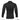 Black combat shirt with long sleeves and half-zip mock neck, back view