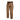 Tan tactical pants with belt loops, zip fly, and cargo pockets