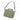 Ammo bucket in olive green with shoulder strap and front panel pocket.