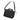 Ammo bucket in black fabric with shoulder strap and front panel pocket.