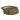Waist pack in olive/tan fabric with matching tan zipper pocket and small logo