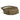 Khaki and olive waist pack with front zip pocket and adjustable belt straps.