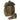 Tan tactical kit bag side view with front webbing pocket and attached pouch