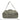 Urban training bag in dark olive green canvas with top carry handle and side zipper pockets
