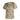 Crewneck camo T-shirt in tan and sage green